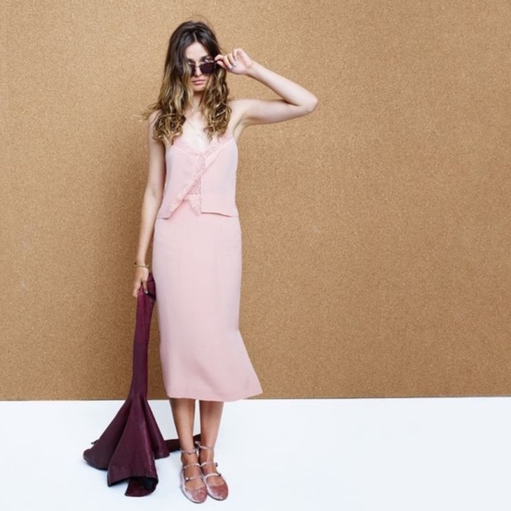 Madewell Silk Slip Dress